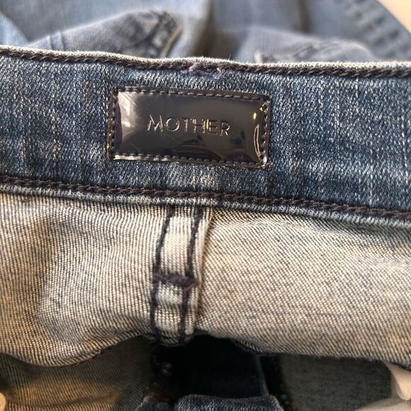 Mother Women's Jean The Stash Swooner in Dark Blue. EUC *SAMPLE* - Picture 4 of 12